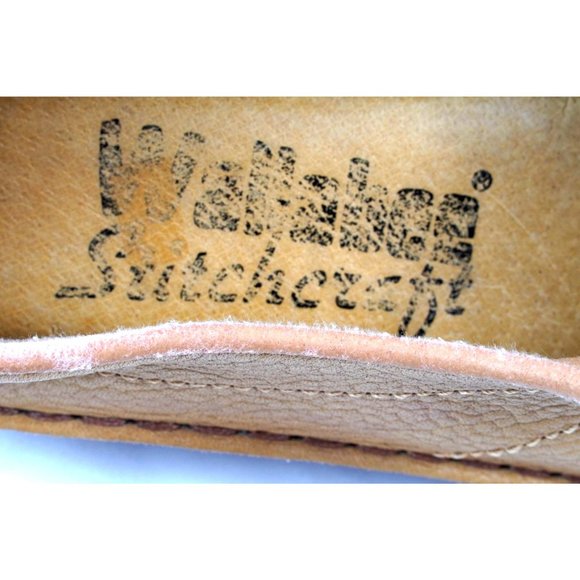 Vtg Wallabee Shoes, Leather Oxfords, Wallabee Stitchcraft Walking Shoes, Lace-Up - Picture 7 of 7